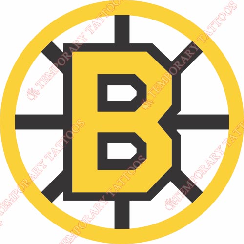Boston Bruins Customize Temporary Tattoos Stickers NO.77